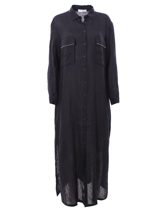 Abito chemisier in lino FABIANA FILIPPI | ABD273W217V886825